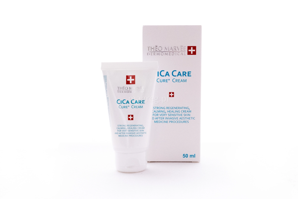 Zdjęcie produktu Theo Marvee Cica care cure+ krem silnie regenerujący krem ochronny 50 ml