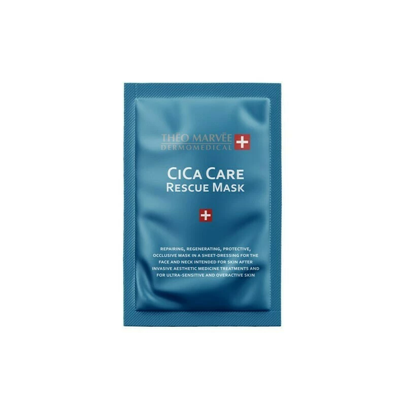 Zdjęcie produktu Theo Marvee Cica care rescure mask maska opatrunek w płacie na twarz i szyję