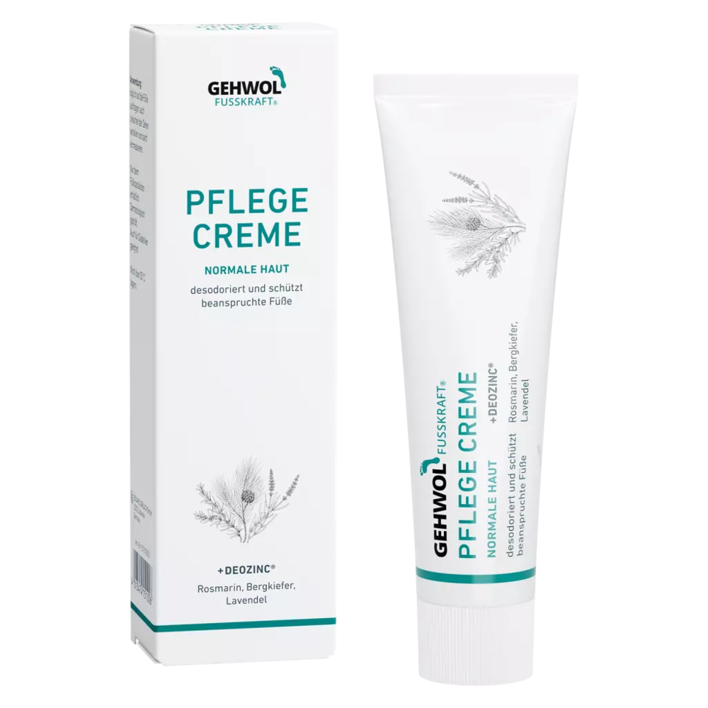 Zdjęcie produktu GEHWOL FUSSKRAFT GRÜN z kompleksem DEOZINC Krem odświeżający do pocących się stóp 75 ml