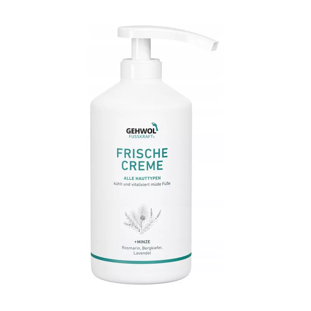 Zdjęcie produktu GEHWOL FUSSKRAFT MINT Krem o działaniu chłodzącym i odświeżającym 500 ml