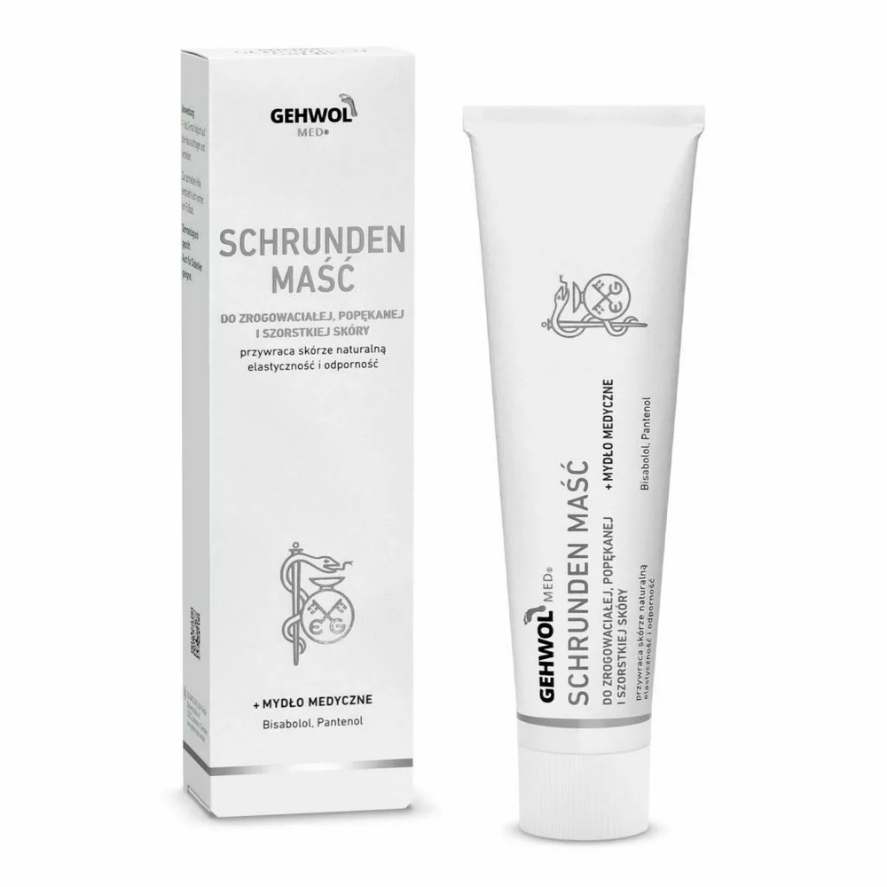 Zdjęcie produktu GEHWOL med Schrunden Salbe Maść do zrogowaciałej popękanej szorstkiej skóry 125 ml