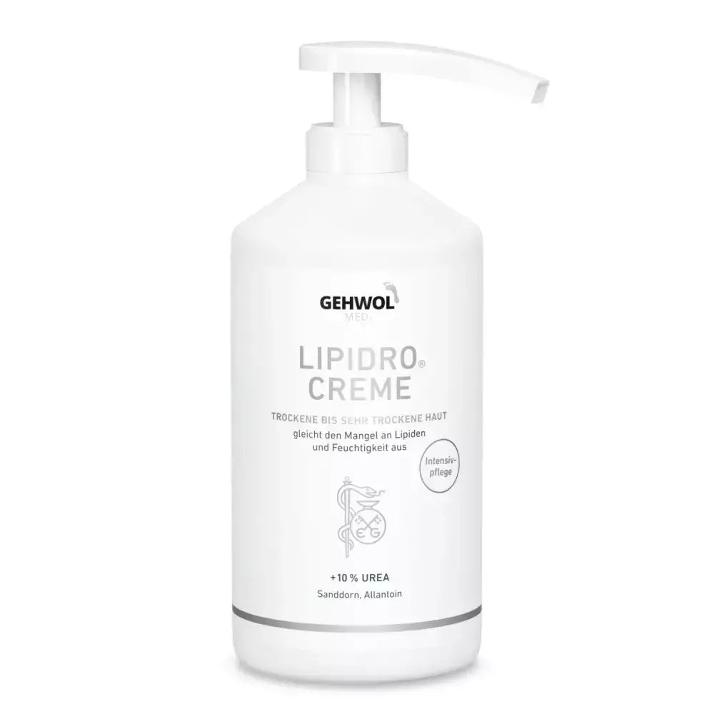 Zdjęcie produktu GEHWOL med Lipidro Creme Krem silnie nawilżający do suchych i wrażliwych stóp 500 ml