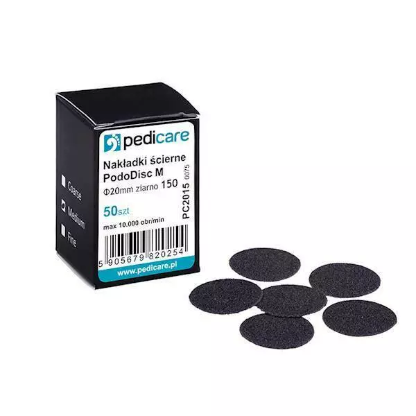 Zdjęcie produktu Nakładki ścierne na nośnik PodoDisc M (150) 50 szt