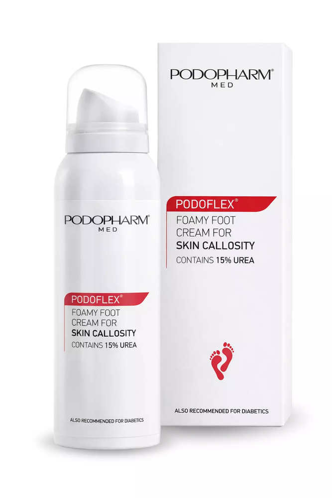 Zdjęcie produktu PODOPHARM PODOFLEX® Krem do stóp w piance na zrogowacenia 125 ml PM19