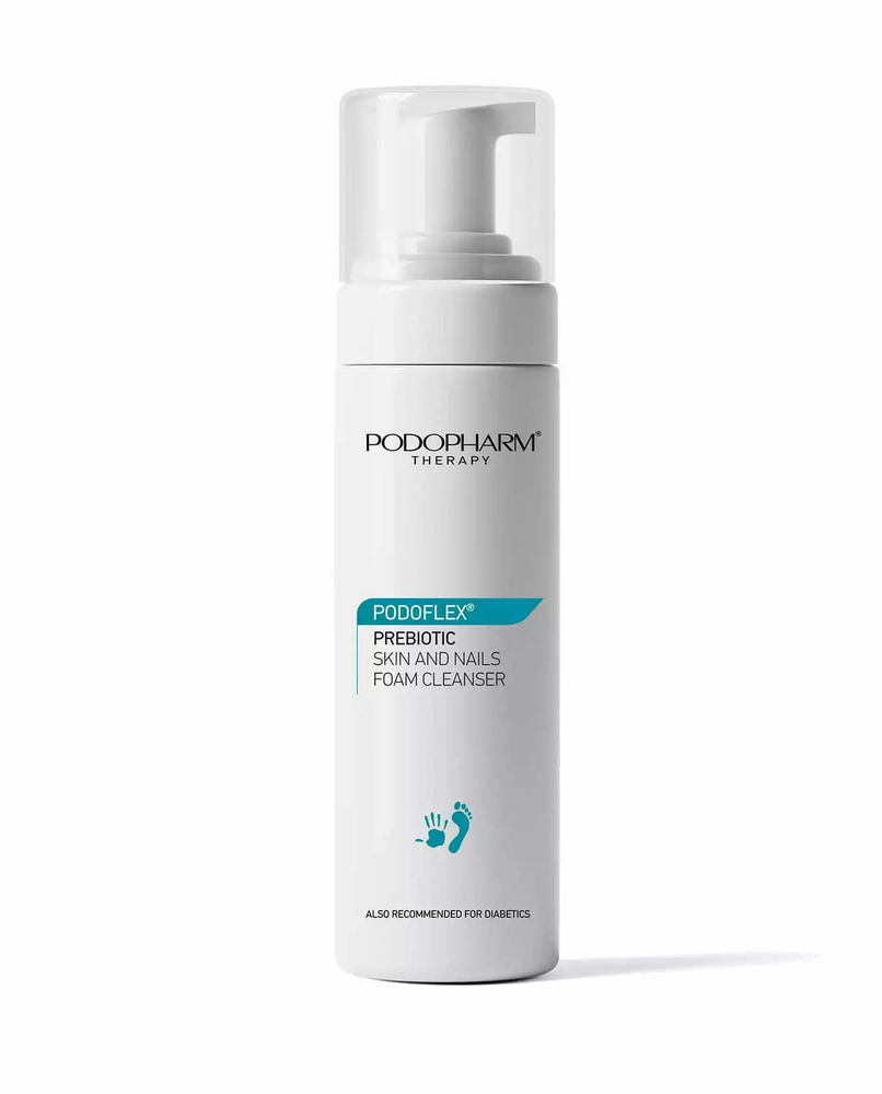 Zdjęcie produktu PODOPHARM PODOFLEX® Prebiotyczna pianka myjąca do skóry i paznokci 150 ml PT12