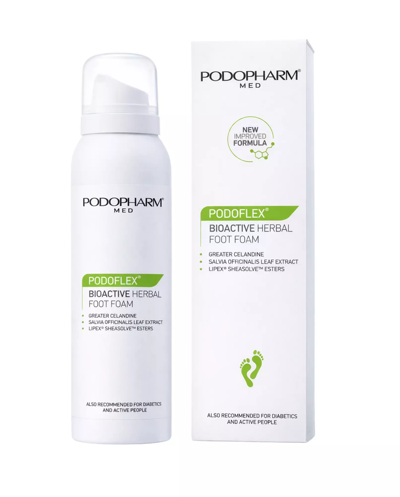 Zdjęcie produktu PODOPHARM PODOFLEX® Bioaktywna ziołowa pianka do stóp 125 ml PM08