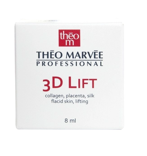 Zdjęcie produktu Theo Marvee 3D LIFT Liftingująca ampułka z kolagenem, placentą i jedwabiem 8 ml
