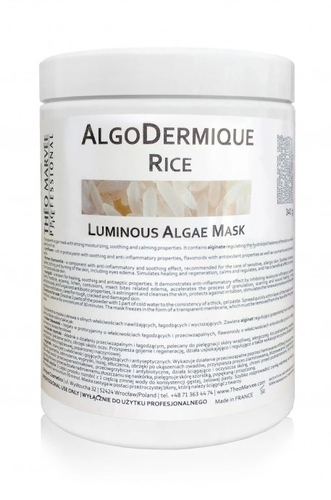 Zdjęcie produktu Theo Marvee AlgoDermique Rice Maska algowa liftingująco nawilżająca1000ml 340g