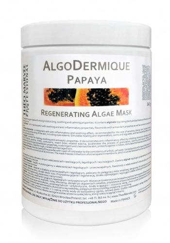 Zdjęcie produktu Theo Marvee AlgoDermique Papaya Maska algowa odżywczo regenerująca 1000 ml 340g