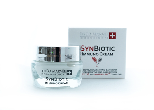 Zdjęcie produktu Theo Marvee Synbiotic immuno  Krem do pielęgnacji skóry nadwrażliwej problematycznej 50 ml
