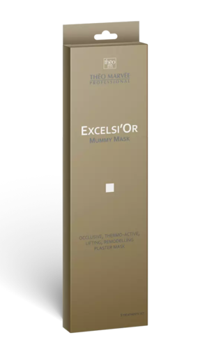 Zdjęcie produktu Theo Marvee Excelsior Mummy mask Liftingująca maska gipsowa na twarz 5x5 szt