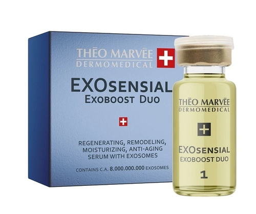 Zdjęcie produktu Theo Marvee EXOsensial ampułka exoboost duo Serum regenerujace z egzosomami i peptydami 8 ml