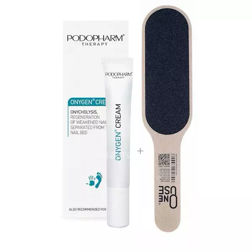 Zdjęcie produktu PODOPHARM ONYGEN krem 20 ml + Tarka GRATIS !!!  zestaw PT01