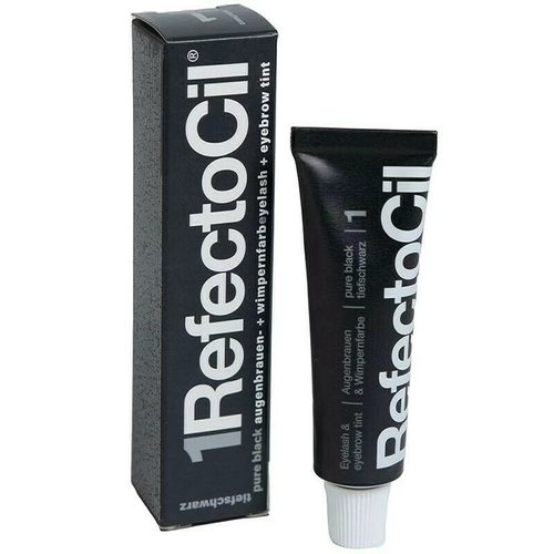 Zdjęcie produktu RefectoCil 1 czarna henna do brwi i rzęs 15 ml