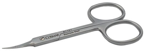 Zdjęcie produktu Nożyczki do skórek profilowane srebrna ostrze 20mm 1151